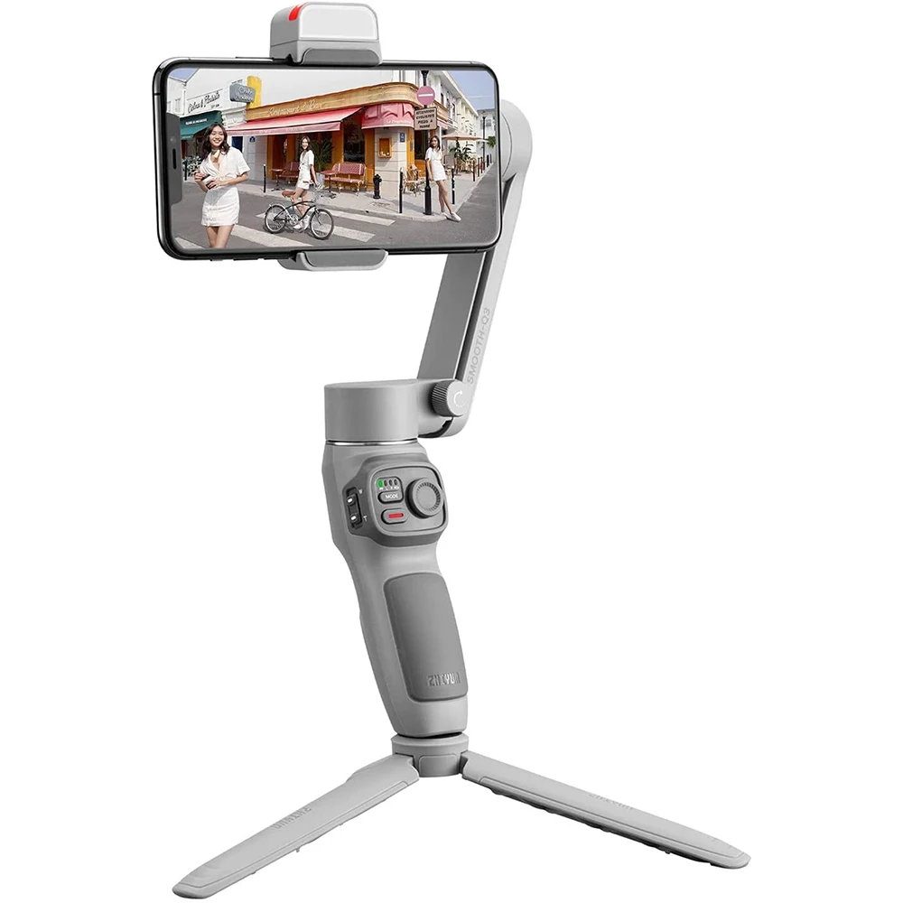 Zhiyun SMOOTH-Q3 Gimbal Stabilizer for Smartphone Android Cell Phone iPhone 3-Axis Handheld Gimble Stick Tripod Stand Video Kit