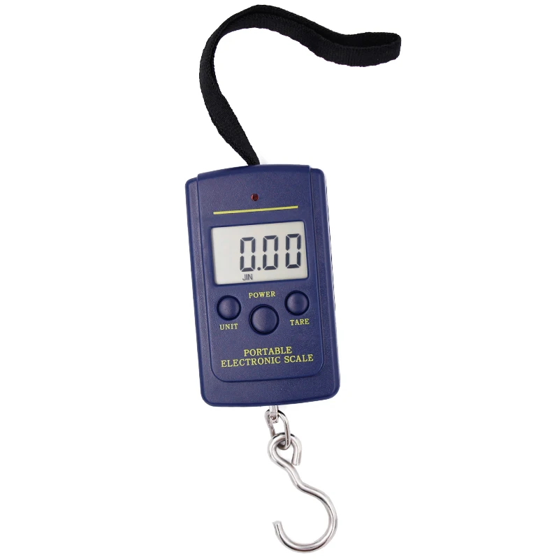 10g-40Kg Digital Hook Hanging Scale Crane scale Portable Luggage Fishing kitchen Household Loop Weight Balance Scales