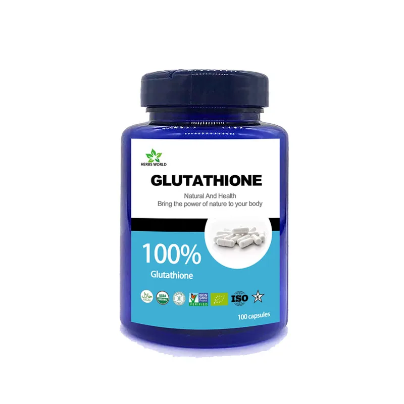 Glutathione 100pcs/bottle 100% Glutathione powder 20:1 for all skin type GSH