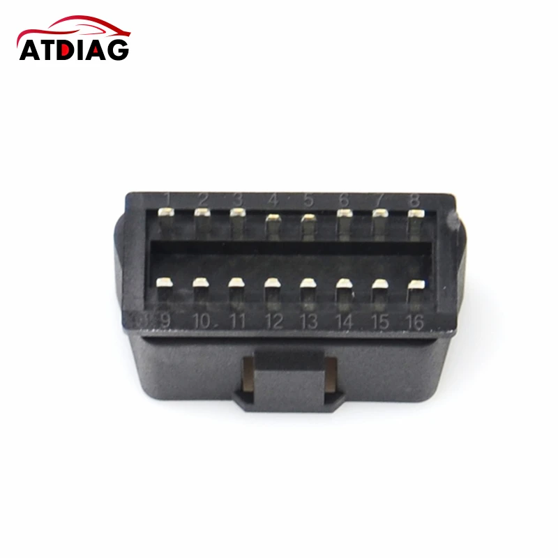 

OBD 16-контактный разъем OBD2 Адаптер OBDII Разъем OBDII Гнездовой разъем OBD