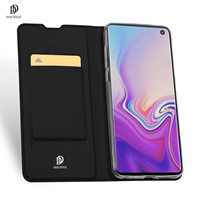 For Samsung Galaxy S10  DUX DUCIS Skin Pro Series Leather Wallet Flip Case Full Protection Steady Stand Magnetic Closure