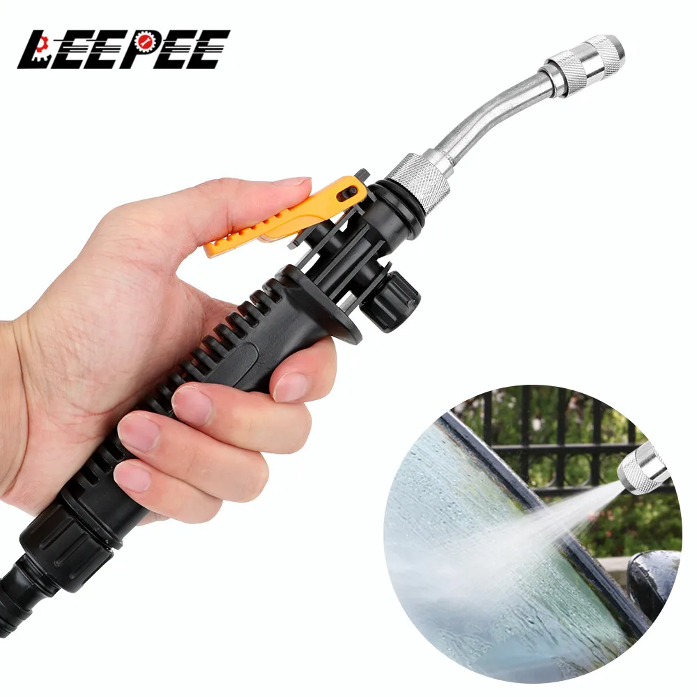 High Pressure Power Water Gun Water Jet Garden Washer Hose Wand Nozzle Spray Watering Spray Sprinkler Atomizing Gun Clean Tools