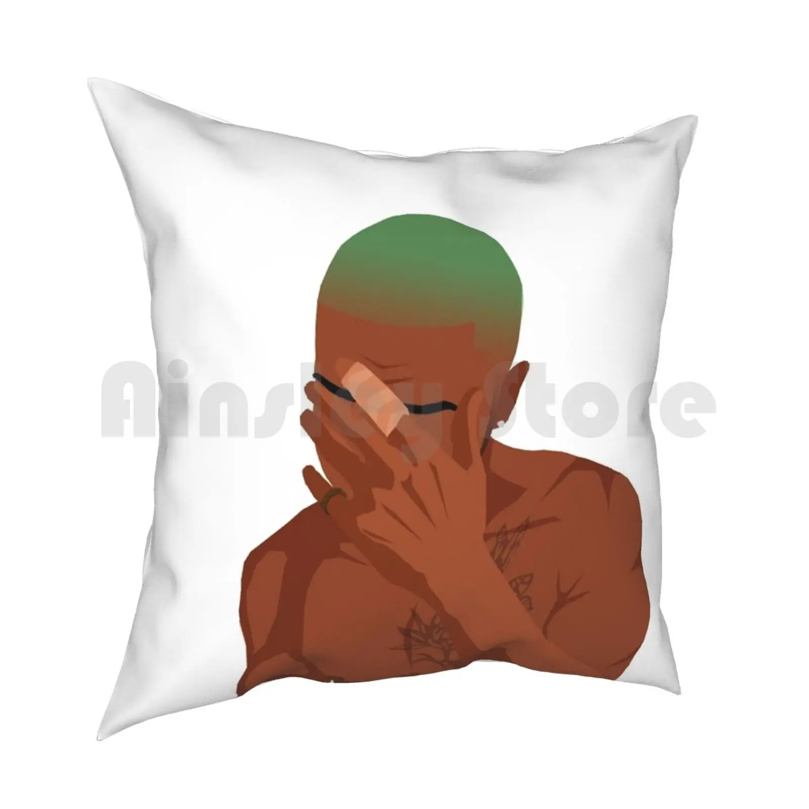 Blond Pillow Case Printed Home Soft Throw Pillow Blond Music Pop Culture Lit Trap R B Blonde