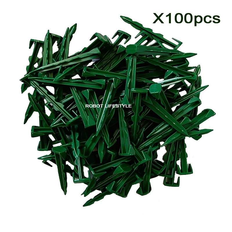 100PCS สำหรับหุ่นยนต์เครื่องตัดหญ้า,Peg สำหรับ Virtual ลวด