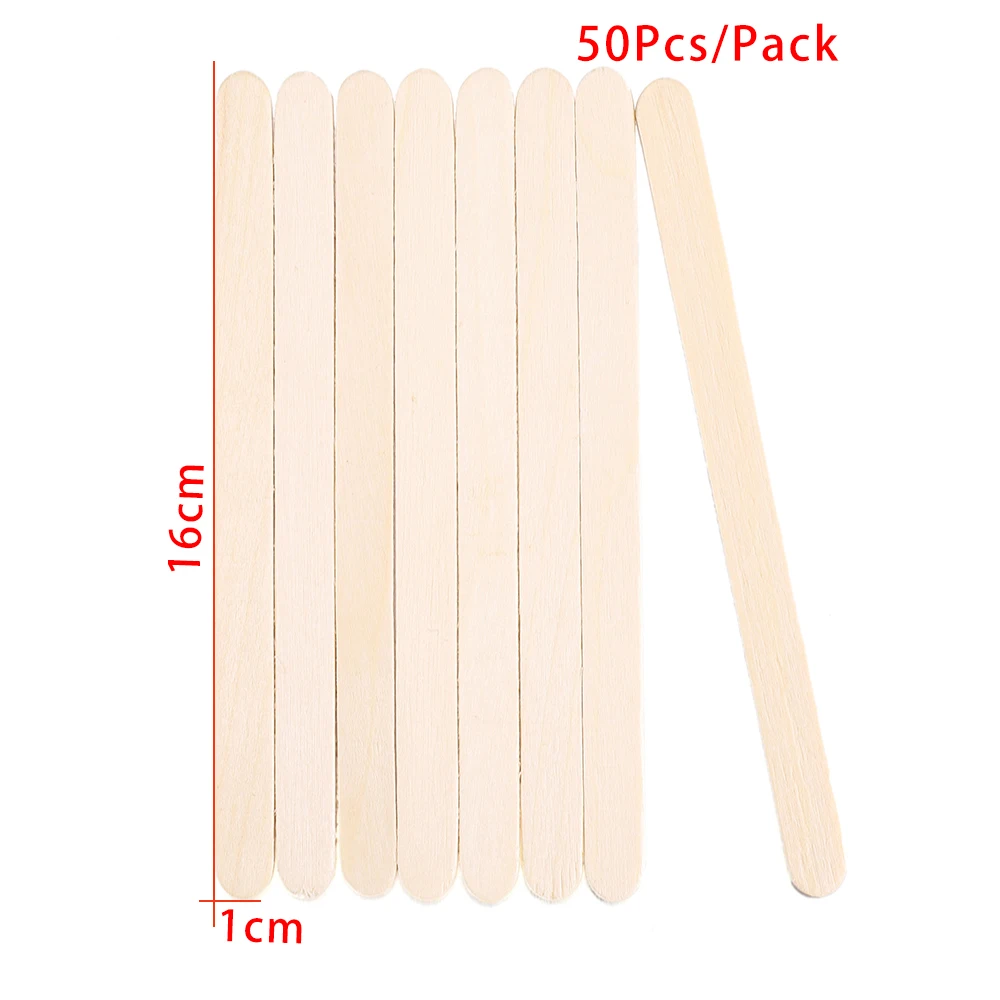 50/100/150 Stuks Hars Tool Epoxy Roerstokje Popsicle Ijs Stok Handgemaakte DIY Hars Schimmel Hout ijs Pop Sticks Maken Gereedschap