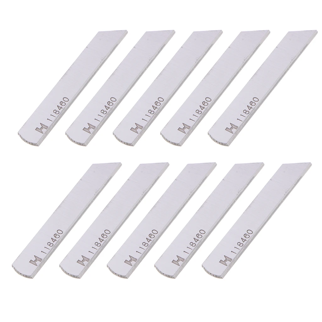 10Pieces Lower Knife 118-46003 for Industrial Overlock Machines Spare Part