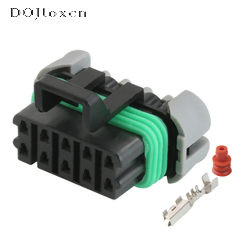 1/5/10/20/50 Sets 10 Pin12045808 12065425 Automobile Waterproof Male Female Connector Sockets Auto Sealed Diagnostics Plugs