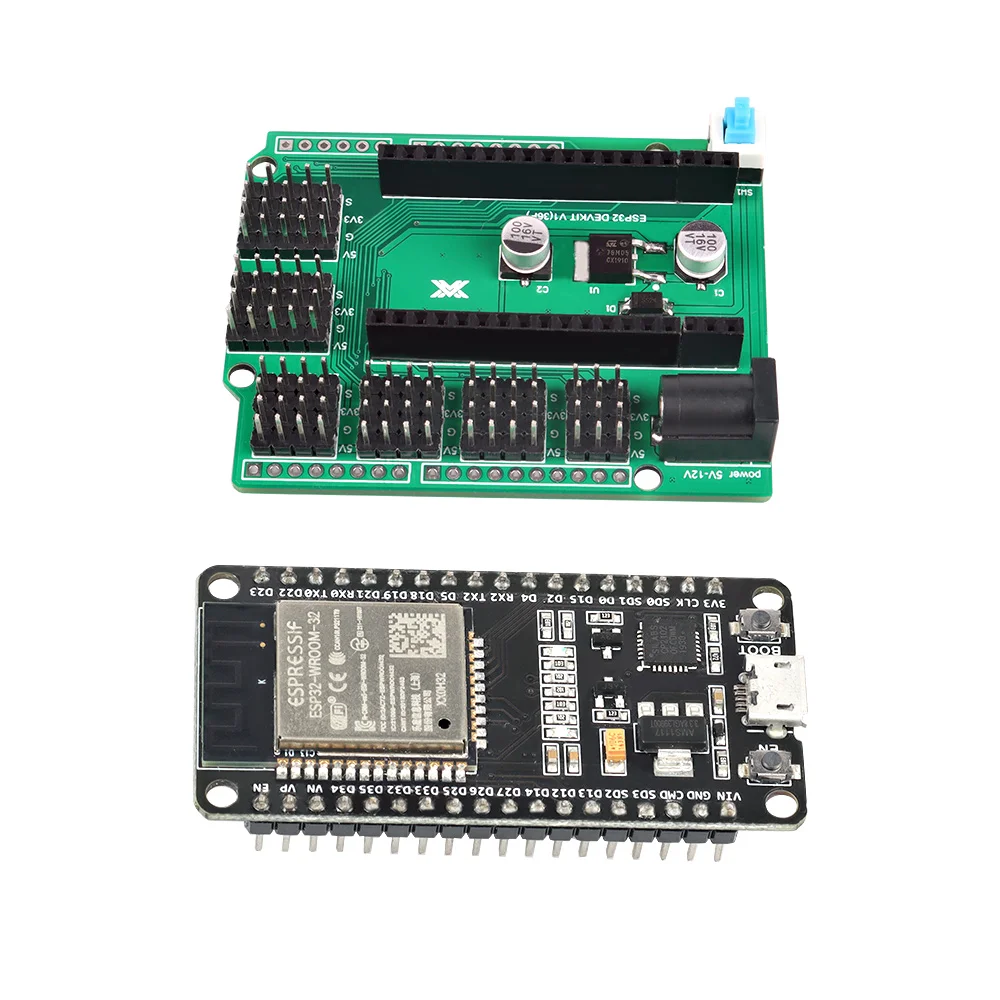 Zhiyitech ESP32-V1 Shield for Arduino ESP32 Wroom Core Board, ESP32-Starter Kit For Arduino Project