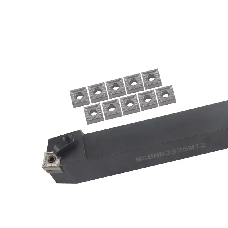

MSBNR MSBNR1616H12 MSBNR2020K12 MSBNR3232P15 наружный держатель токарного инструмента SNMG вставки карбида MSBNR/L токарный станок для резки набор инструментов