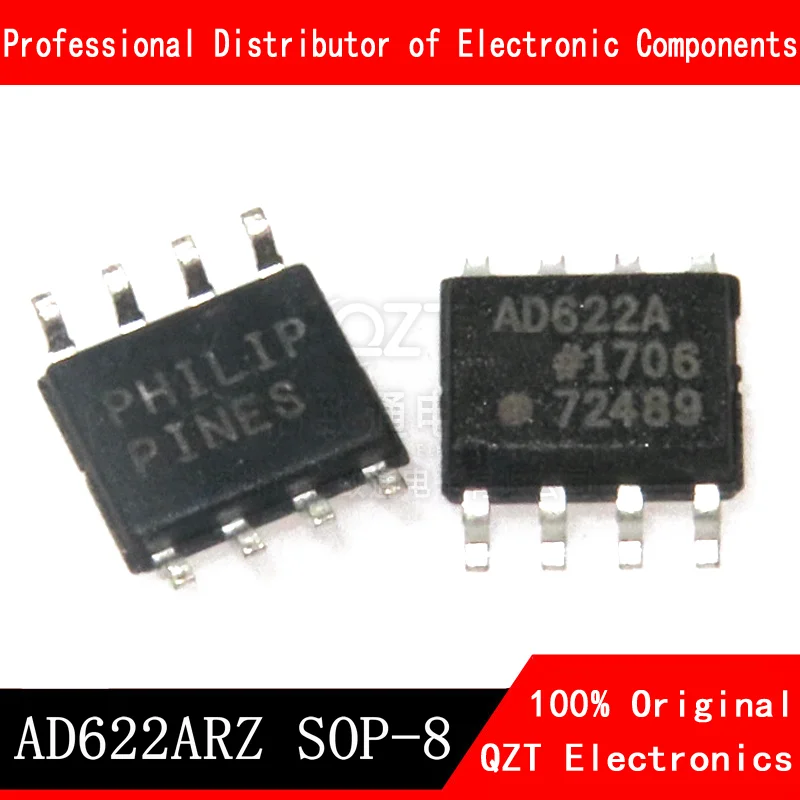 AD622 AD622A AD622ARZ SOP-8, novo, original, em estoque, 10 peças por lote