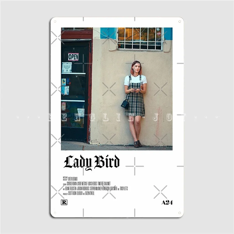 Lady Bird Metal Sign Club Home Club Bar Printing Painting Décor Tin Sign Poster