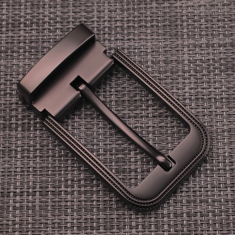 Olny balck pin Buckle Suitable for 3.3cm wide belts High Quality Designer Buckle exquisite Silver buckle Without Belts Buckle