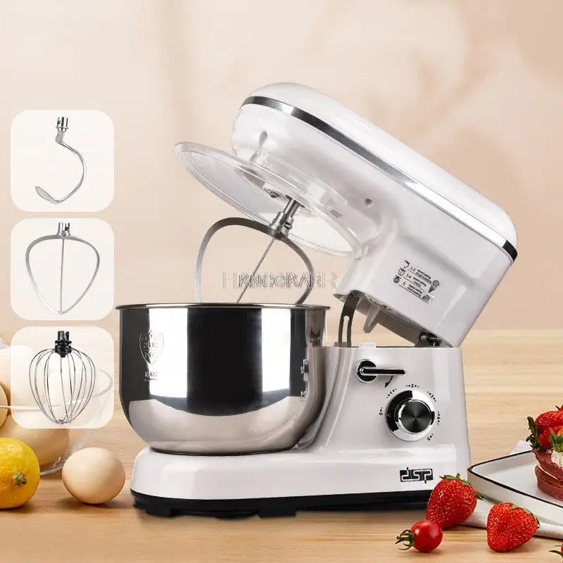 

Cook Machine Household High-Power 5L Flour Mixing Machine Multi-Function Kneading And Mixing Cream And Egg Beater