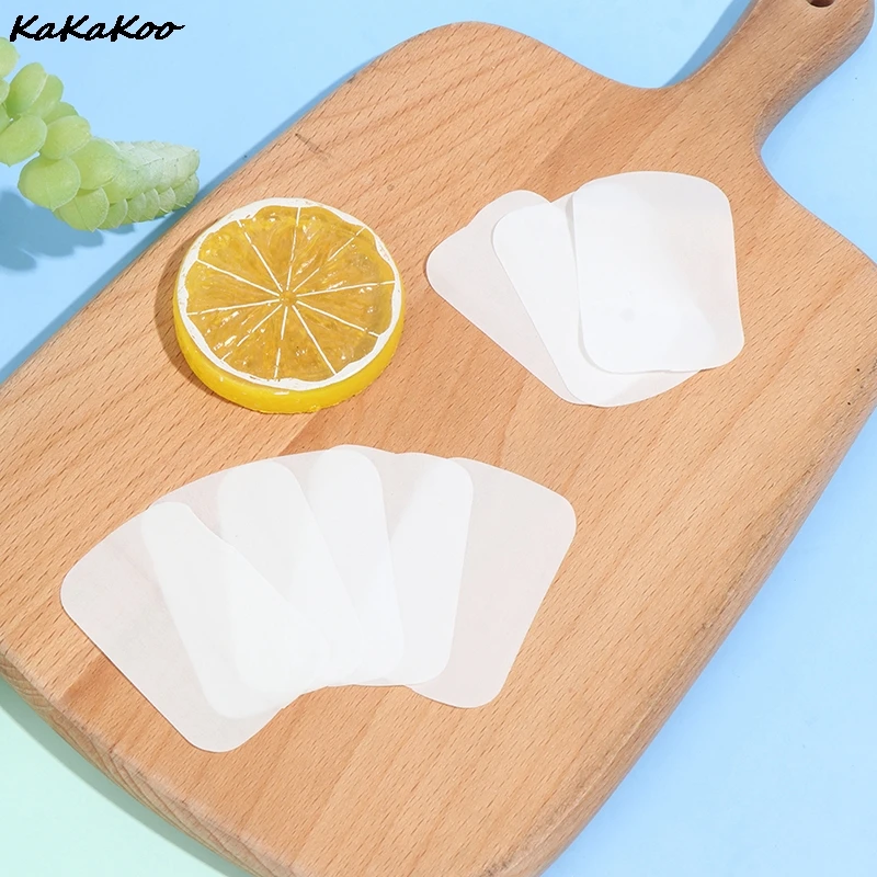 100Pcs/Box Travel Hand-washing Soap Paper Multifunctional Aroma Sliced Cleaning Paper Disposable Boxed Mini Soap