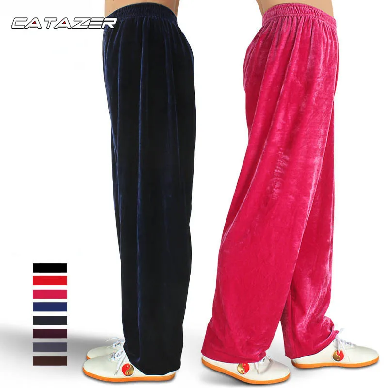 

Martial Arts Trousers Yoga Clothing Tai Chi Square Dance Yoga Pants Kung Fu Running Pants Lay Meditation Pants