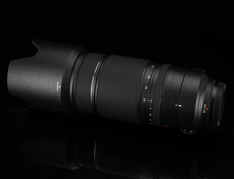 Film Pelindung Lensa untuk FUJIFILM XF50-140mm F2.8 Film Bungkus Stiker Stiker Kulit Lensa Casing Pelindung Antigores