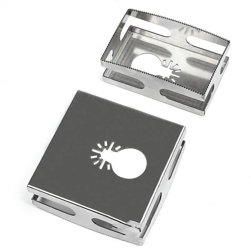 Taglierina per scanalature quadrate utensile da taglio per fori quadrati per la lavorazione del legno strumento per sega per coltelli da taglio rettangolare con foro scanalato