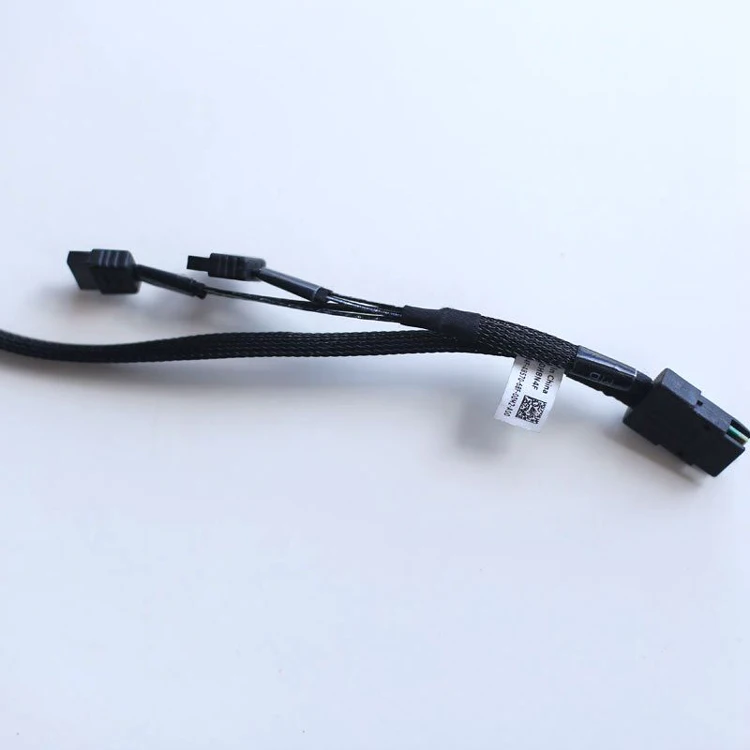 Genuine For Poweredge T130 Mini SAS to 4x SATA Cable H8N4F 0H8N4F