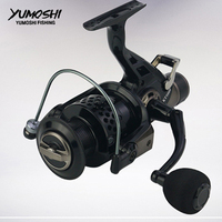 New Double Brake Fishing Reel 3000-8000 series reel Carp Fishing Feeder Spinning Reel Spinning wheel type fishing wheel KT