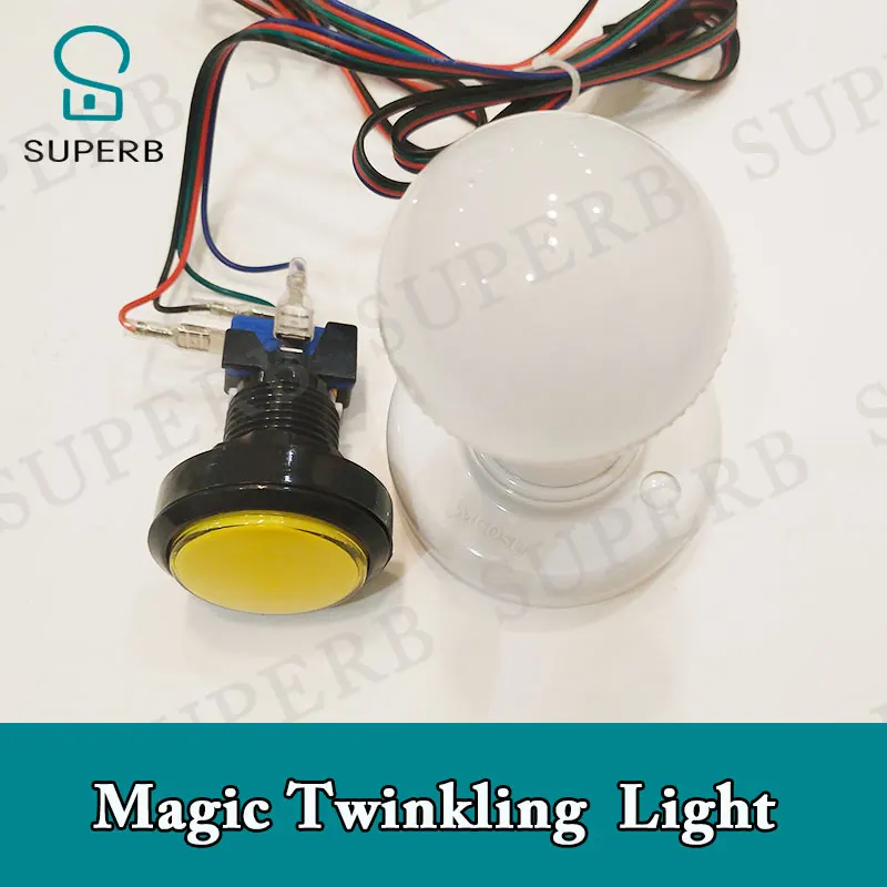 Superb Escape Room Props ปริศนาแสงค้นหารหัสผ่านมายากลแสงแวววาวกระพริบค้นหาเบาะแสงหลอดไฟ