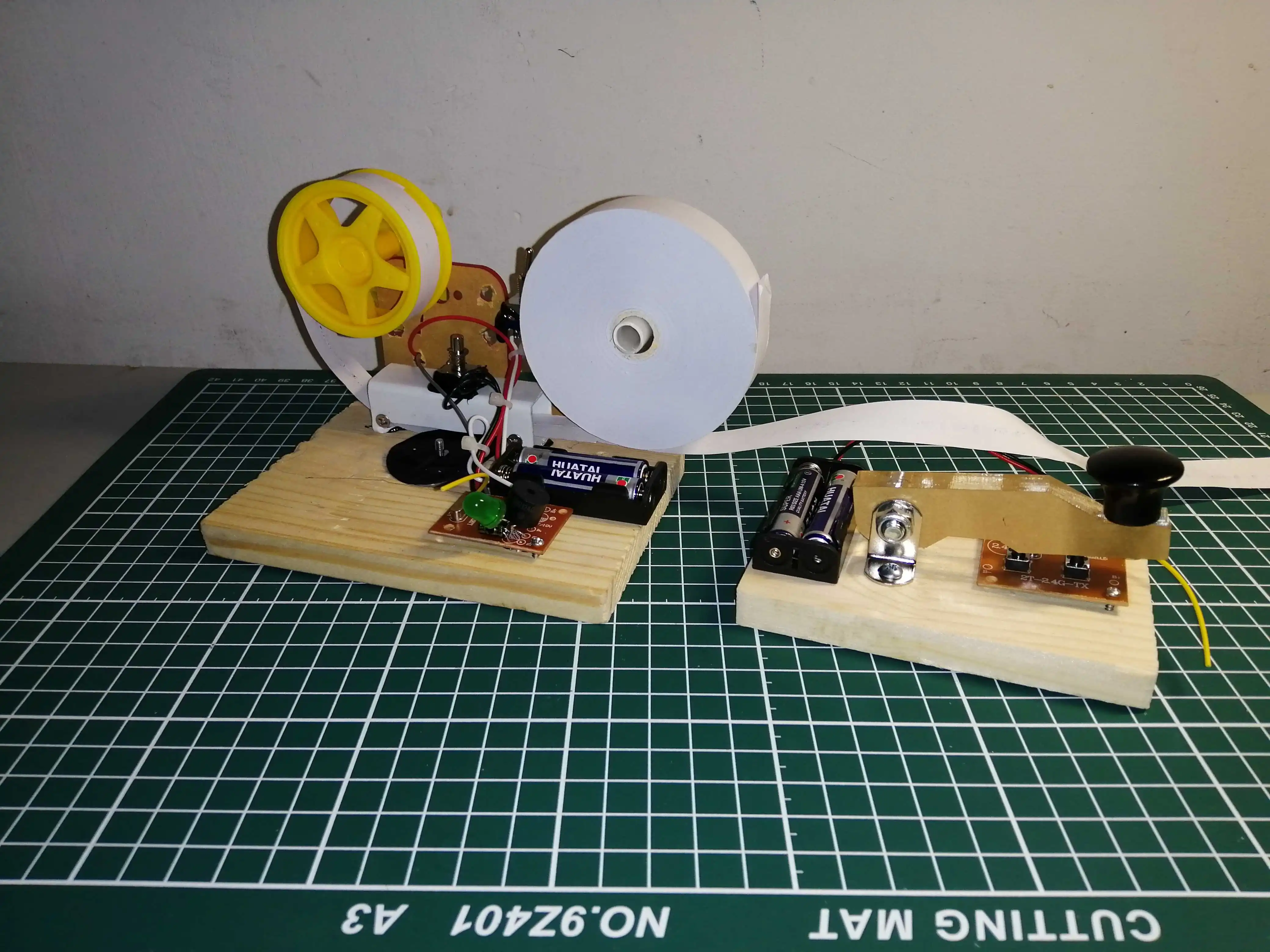 تلغراف لاسلكي ، لكمة بطاقة الارسال ، مورس رمز التلغراف والصوت والضوء كاسيت ، مفتوحة 200 متر