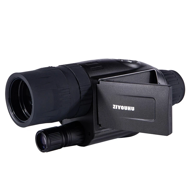 Imagem -05 - Infrared Night Vision Monóculos Câmera 20x Zoom Digital Visão Óptica com Lcd Externo Grande Tela para Dispositivo de Caça ao ar Livre