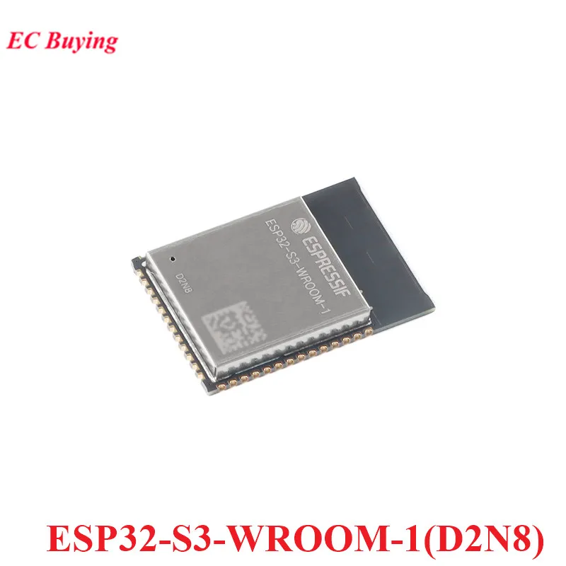 ESP32-S3-WROOM-1 ESP32-S3-MINI-1 ESP32-S3 ESP32-S3R2 ثنائي النواة واي فاي بلوتوث متوافق 5.0 ESP32 وحدة لاسلكية