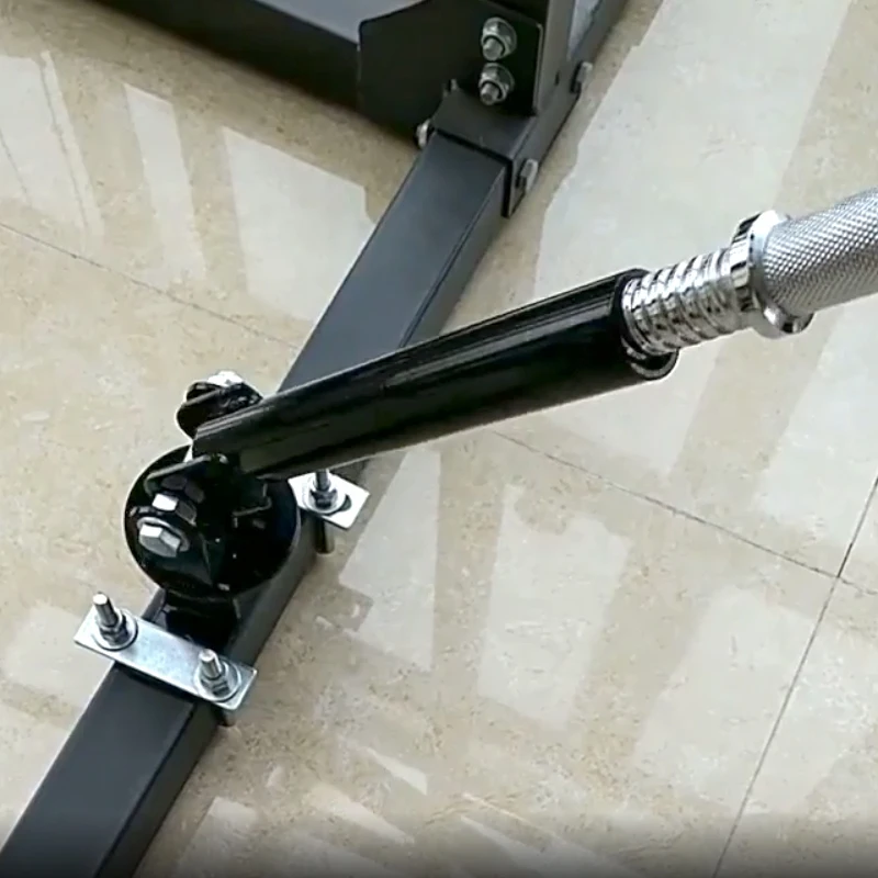 Gym Home Fitness T-bar Row Weight Lifting Training Squat Deadlift Plates Core Strength Trainer Φ25mm/50mm Barbell Bar Attachment