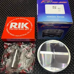 Piston Kit For BWS125 ZUMA125 CYGNUS125 GTR125 Big Bore 63mm 67mm 69mm Forged Modified Kit Top Speed Increased Power Bws 125