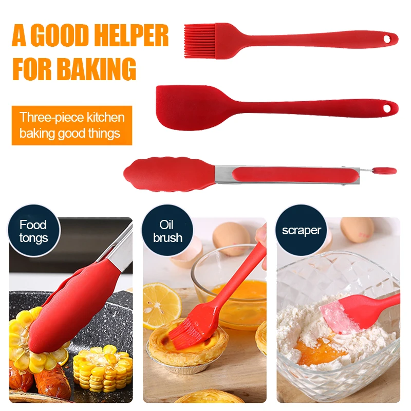 

7/9-дюймовые силиконовые щипцы для барбекю щипцы щеточка для барбекю комплект масляная кисточка для Кухня щипцы для барбекю гриль Еда мяса щипцы для барбекю щипцы масляный соус кисть