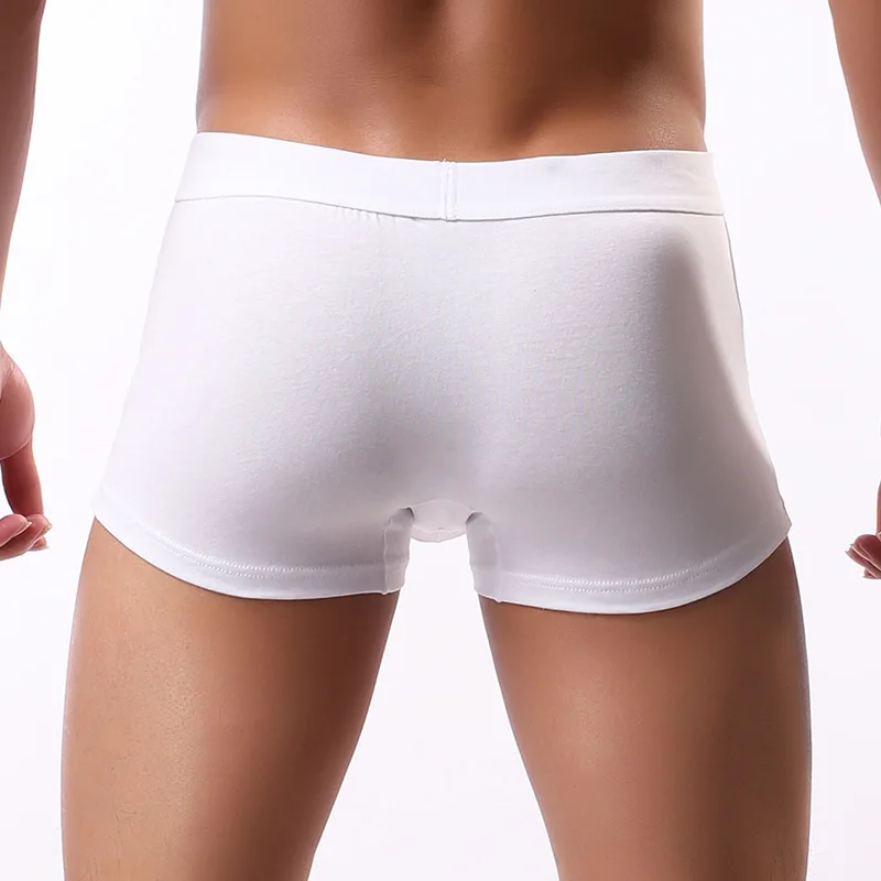 New Mens Underwear Long Boxer Shorts Slip Panties Boxer Men Long Leg Underpants Homme Breathable cotton Brand Boxershorts