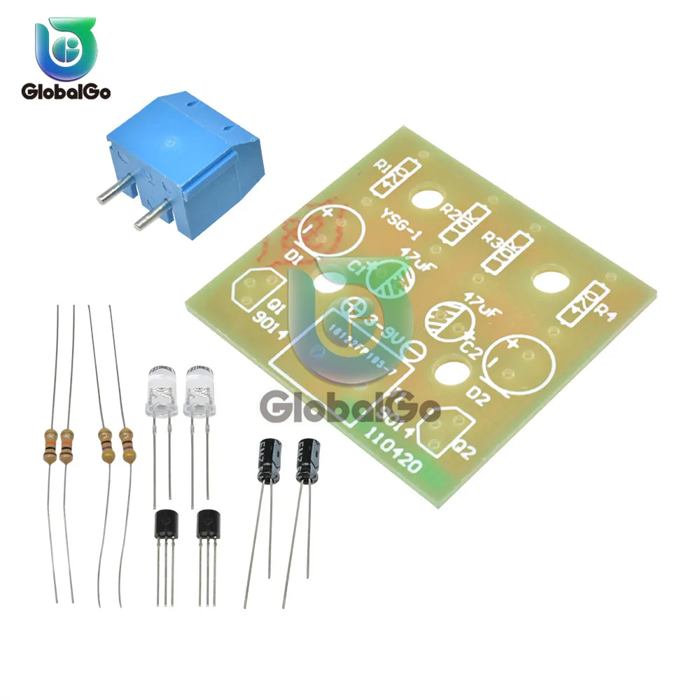 5MM Flashing Light set Diy Kit