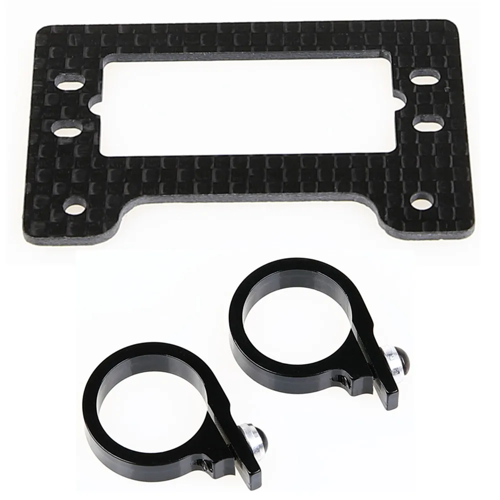 T-rex 500 Carbon Fiber / Metal Tail Servo Mount Tray for Align Trex 500 RC Helicopter Spare Part
