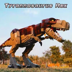 Idea Series Jurassic World Park Indominus Rex Dinosaur Building Blocks Triceratops Tyrannosaurus Rex Bricks Set Toys Gift