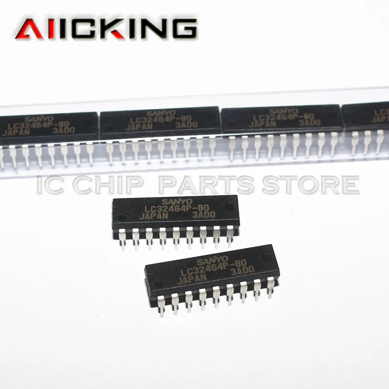 LC32464P-80 (10pieces) LC32464P  DIP18 Original DRAM fast page mode IC Chip. In Stock