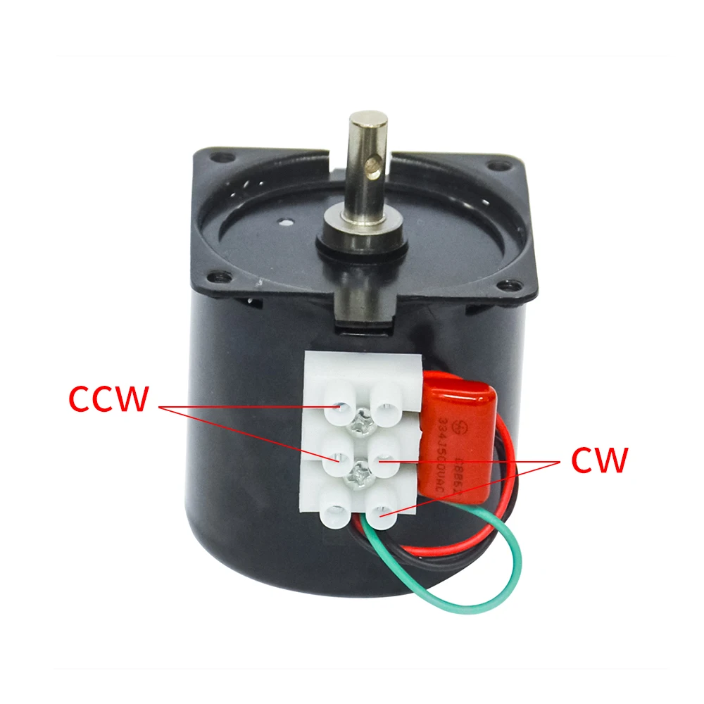 68KTYZ Permanent magnet synchronous motor slow forward and reverse motor AC 220V gear reduction motor miniature