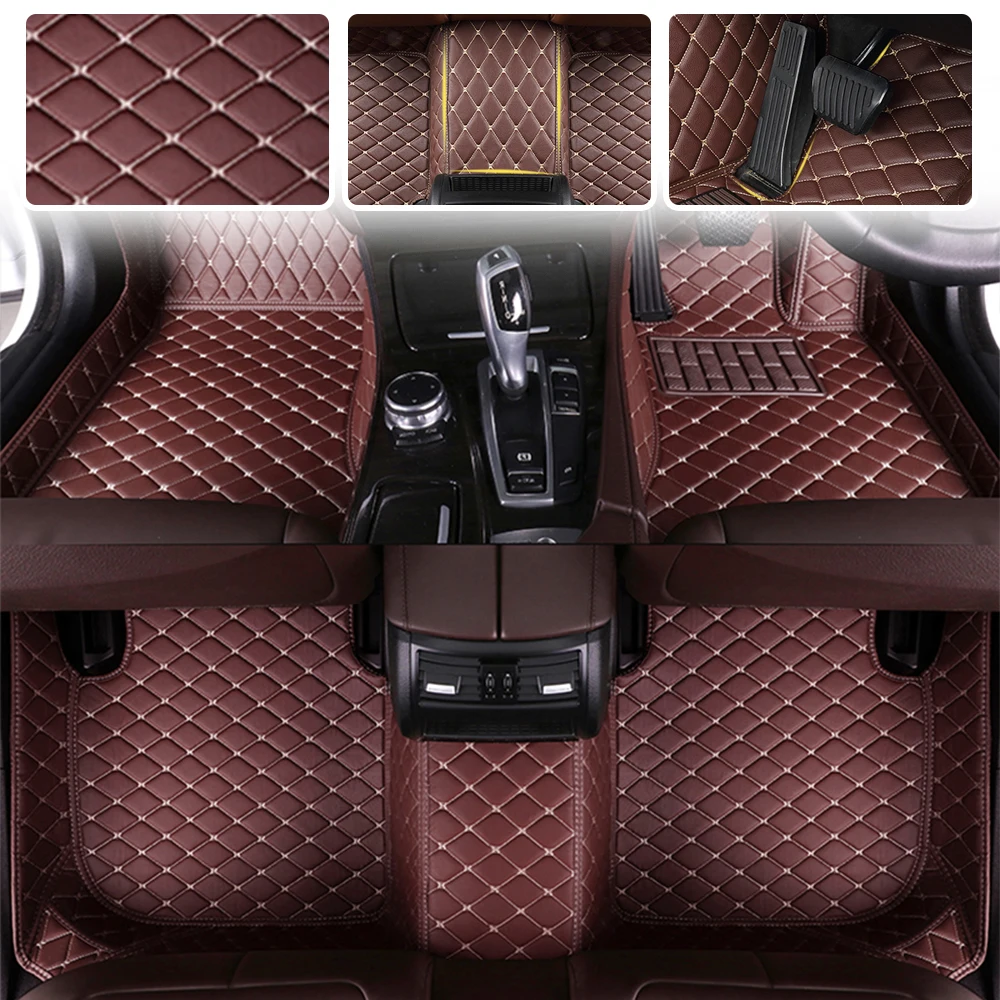 Car floor mats for Right hand drive For Volkswagen Touareg 2004-2010 2009 2008 2007 2006 car styling waterproof carpet floor mat