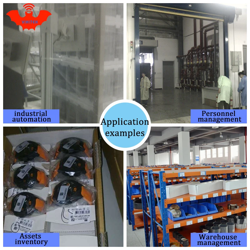 UHF RFID reader 915MHZ impinj R2000  4 antenna port  fixed Reader for warehouse logistic production line RS232 rfid card scanner