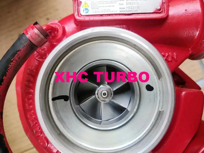 USED GENUINE HOLSET HE221W 5353311 5353313 Turbo Turbocharger for Dongfeng CUMMINS (DCEC) ISDe140 4.5L 103KW 6CM