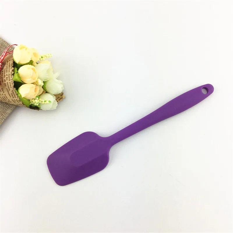 Baking Scraper Cake Baking Tool Food Grade Non Stick Spatula Butter Spoon Cooking Silicone Spatula Rubber Shovel Bakery Tools