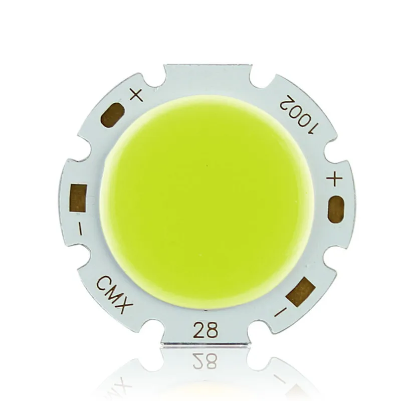 3W 5W 7W 10W COB LED CHIP lamp Warm White 3000-3200K Pure white 6000-6500K surface light source 300mA  Sansn Chip 5PCS