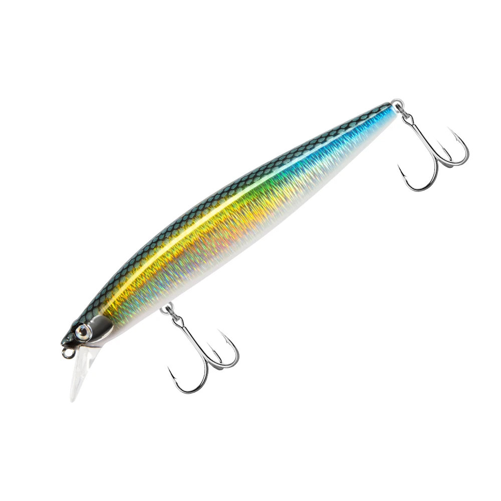 D1 leurres de pêche méné assassin silencieux 120F 19.5G course de balançoire flottante artificielle système de gravité spécial matériel de Pesca DT5022