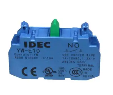 10 pcs YW-E10 Switch Contact Blocks / Switch Kits Contact Block 1NO for YW