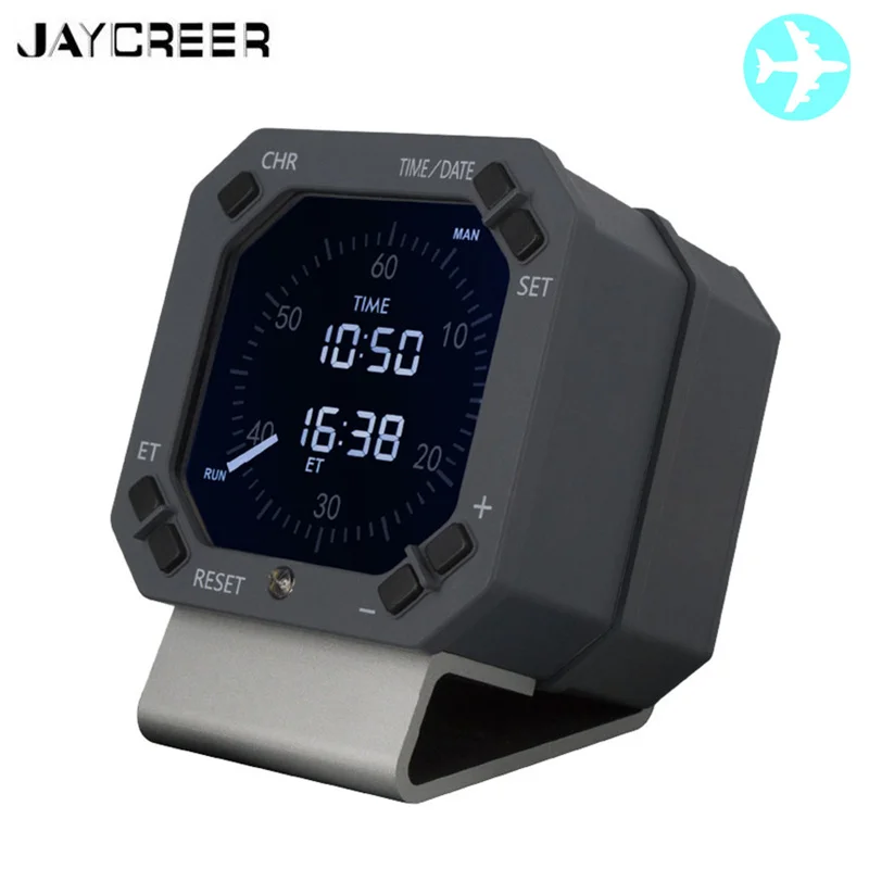 JayCreer Pro Aircraft Instrument Aviation Clock For Boeiing 737NG and Home ....Not Include Battery