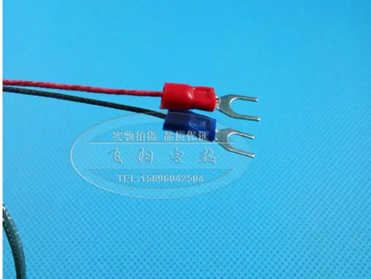 K / E type shielded wire M6 screw screw type thermocouple wrnt-01 / 02 temperature sensor probe temperature sensing wire