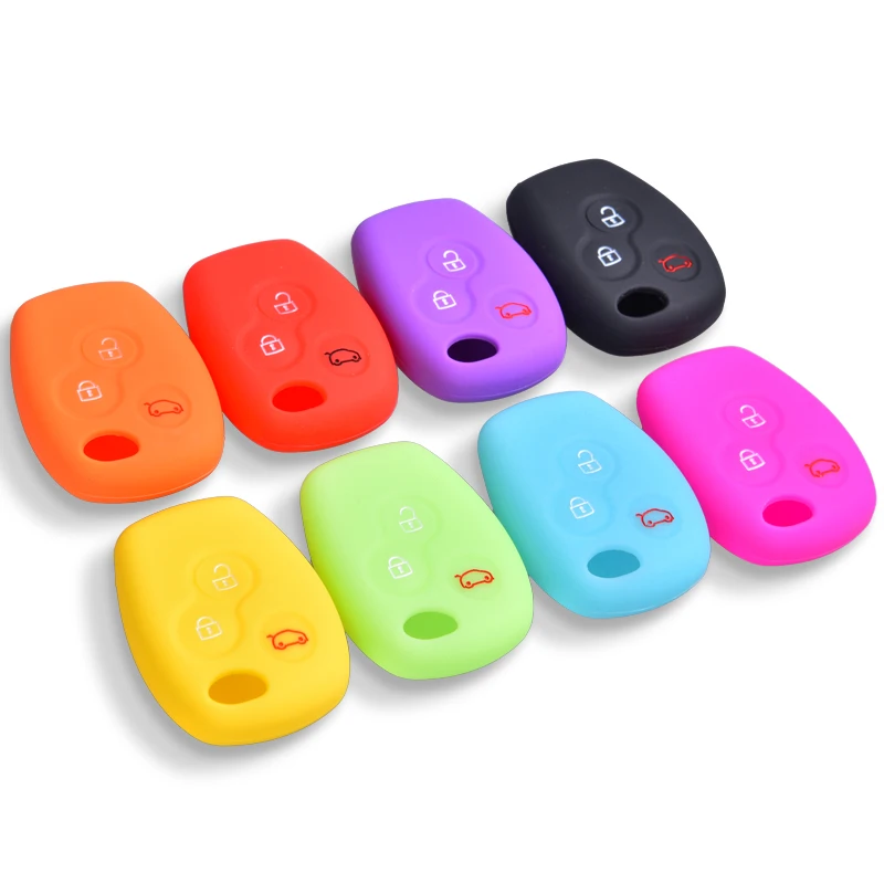 Silicone Protective Car Key Case Cover Remote Control Protector Case for Smart 451 453 Fortwo Forfour Auto Styling Accessories