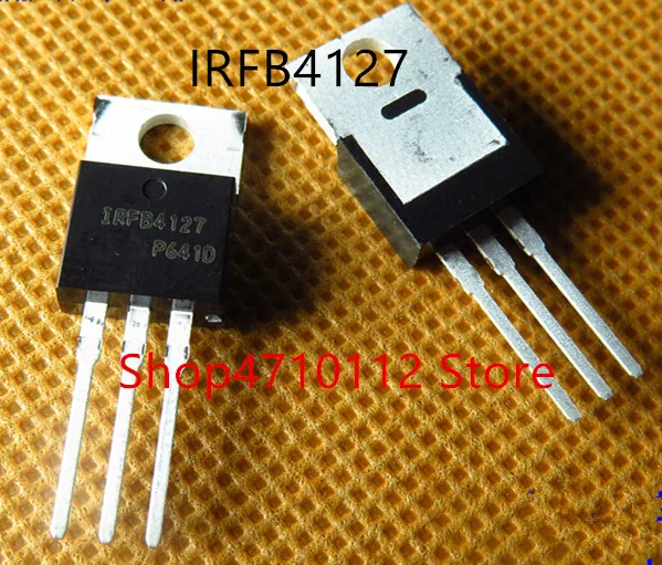 

Free shipping NEW 10PCS/LOT IRFB4127 IRFB4127PBF FB4127 TO-220