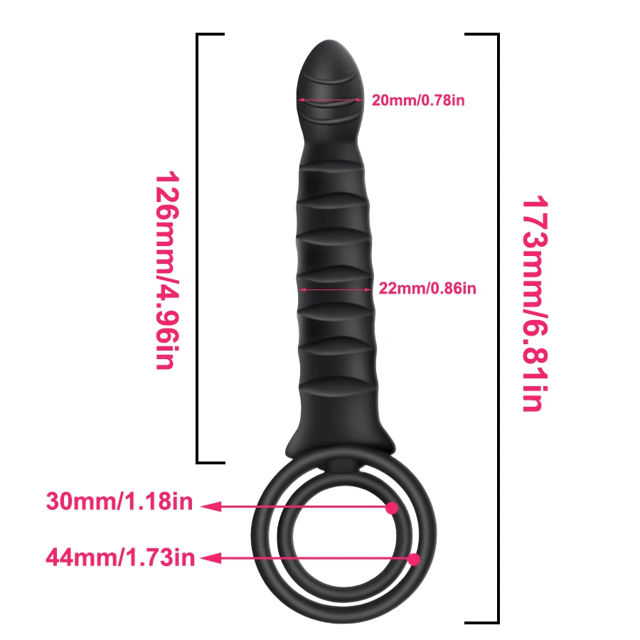 FLXUR Double Penetration Vibrator Sex Toys Strapon Dildo Vibrator Strap On Penis Vagina Anal  for Man Sex Toys for Couples