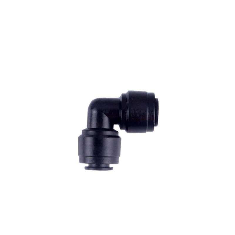 6.5mm Black RO Water Fitting 1/4 Straight Elbow Tee POM Coupling Hose PE Pipe Glass Bulkhead Connector Water Filter Parts