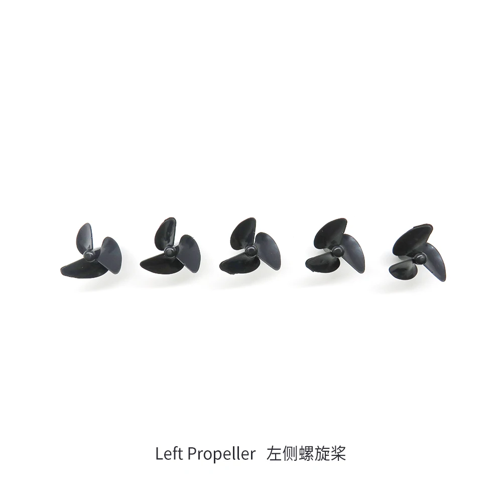 Flytec RC Fishing Bait Boat 10PCS Three Blades Propeller Forward and Reverse Propeller 5 Pairs For Bait Boat